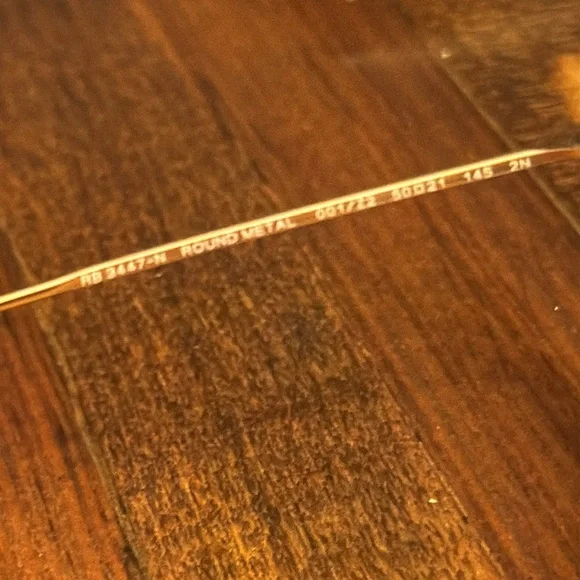 Ray Ban RB3447 RB 3447 Round Metal Sunglasses - Picture 5 of 7